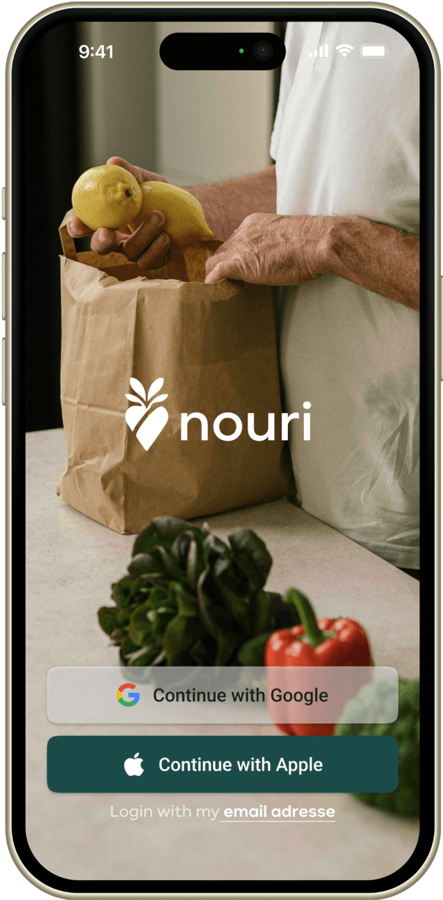 Nouri app screenshot